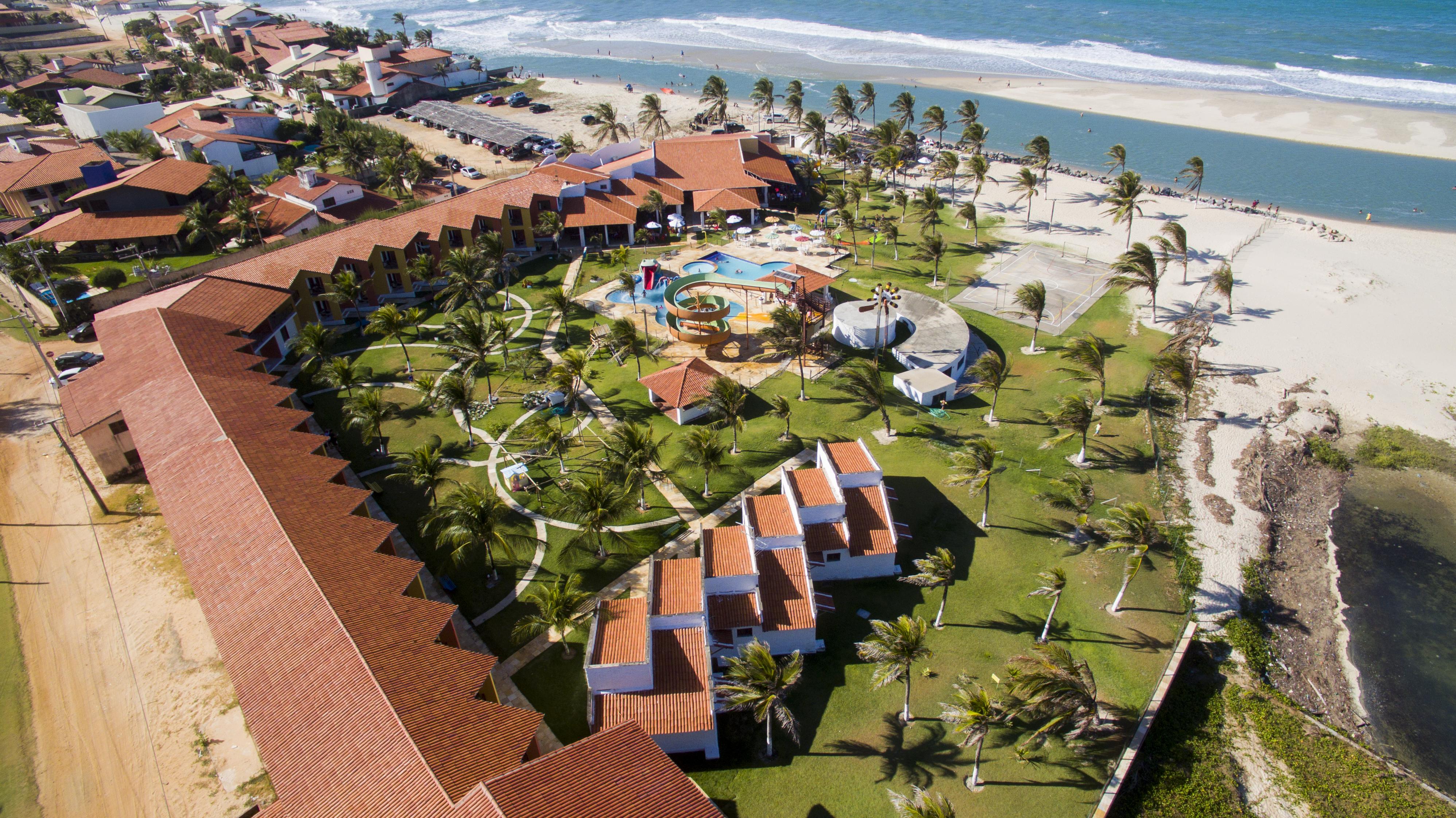 Jangadeiro Praia Hotel Resort - Pe Na Areia Aquiraz Eksteriør bilde